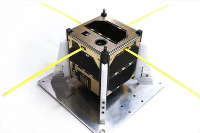 The first satellite in the lab's CubeCat series