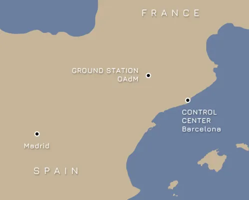 Ground Station Map